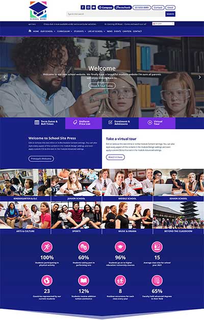 school website design Portarlington
